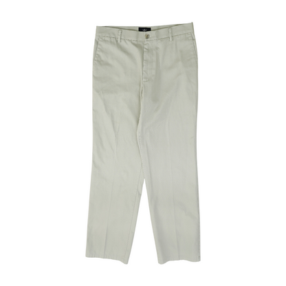 Beige Straight Pants