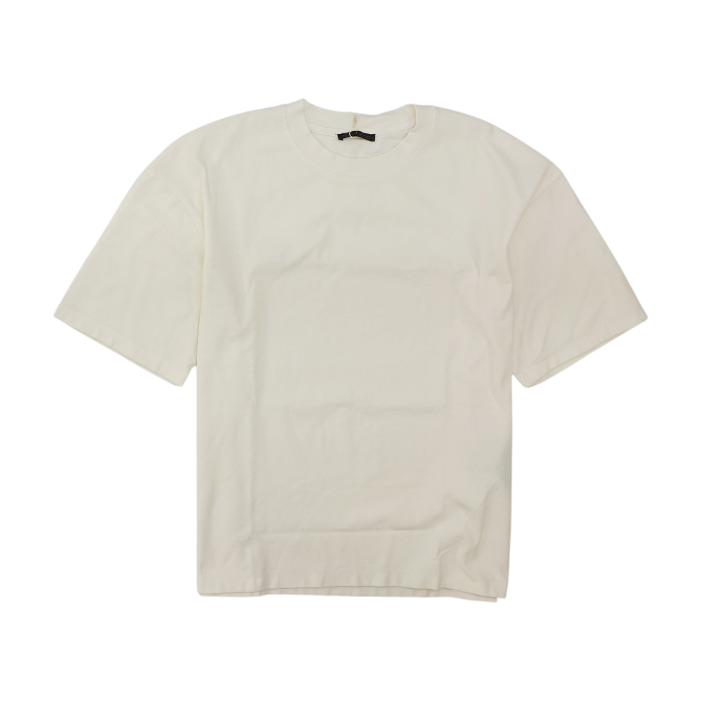 White Solid T-Shirt
