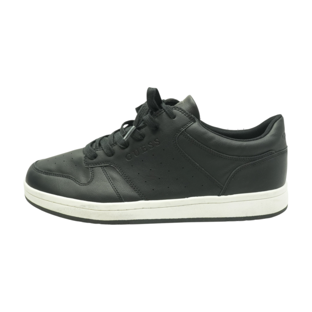 Black Lace-Up Casual Shoes