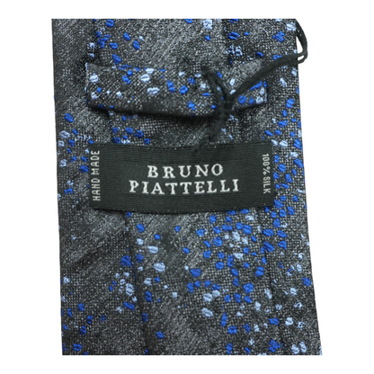 Blue Print Neck Tie
