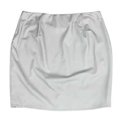 Silver Mini Skirt