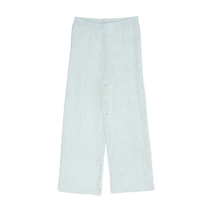 White Regular Pants