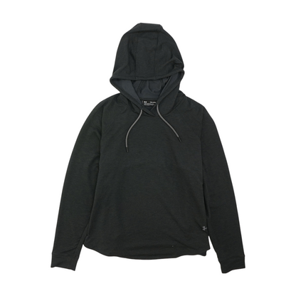 Charcoal Solid Hoodie Pullover