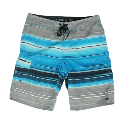 Blue Striped Swim Bottom