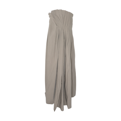 Gray Midi Dress