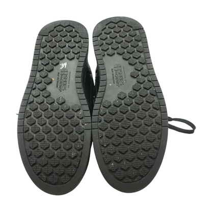 Black High-Top Athletic Shoes