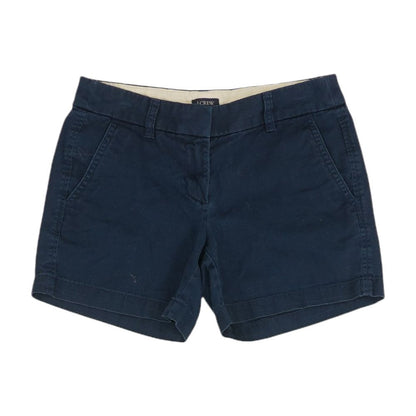 Navy Solid Shorts