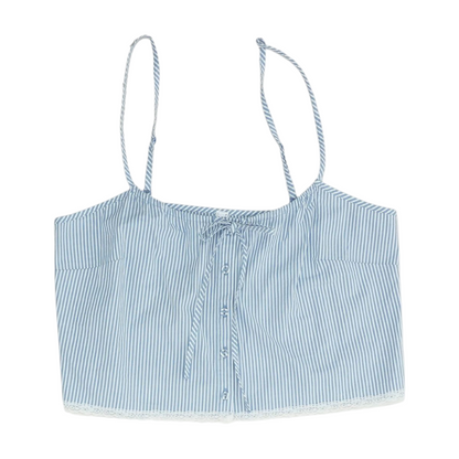 Blue Striped Blouse