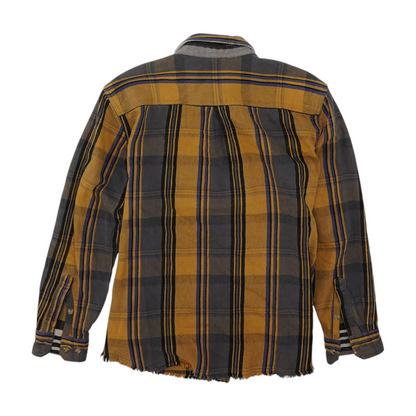 Free People Multi Plaid Flannel Button Down – Image 2