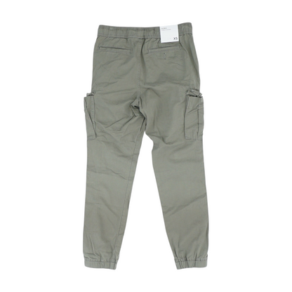 Brown Tapered Pants