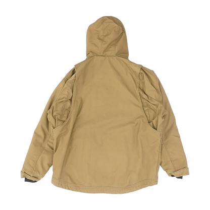 Brown Tall Solid Jacket