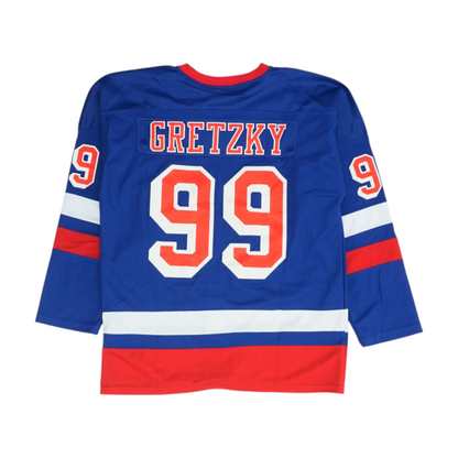 Men's Blue New York Rangers Long Sleeve Jersey