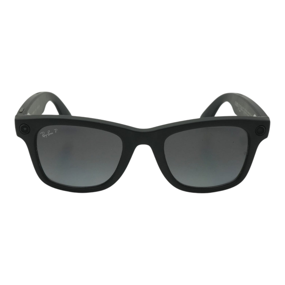 Black Wayfarer Smart Glasses