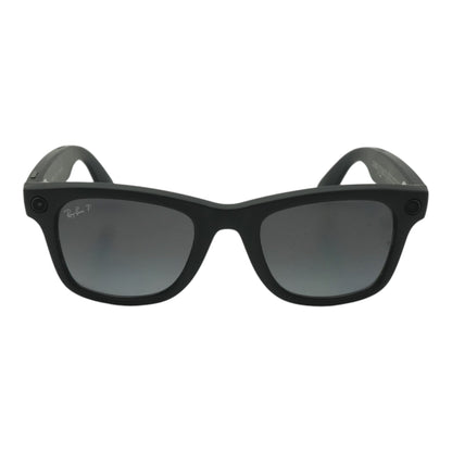 Black Wayfarer Smart Glasses