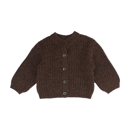 Brown Cardigan Sweater