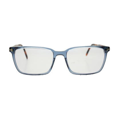 Blue TF 5802-B Square Prescription Eyewear