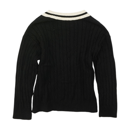 Black Pullover Sweater
