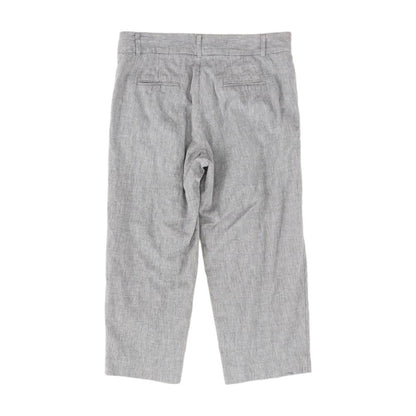 Blue Solid Pants