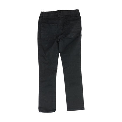Black Solid Jeans