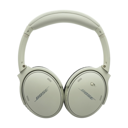White Smoke QuietComfort 45 Noise Cancelling Headphones With Black Earpads