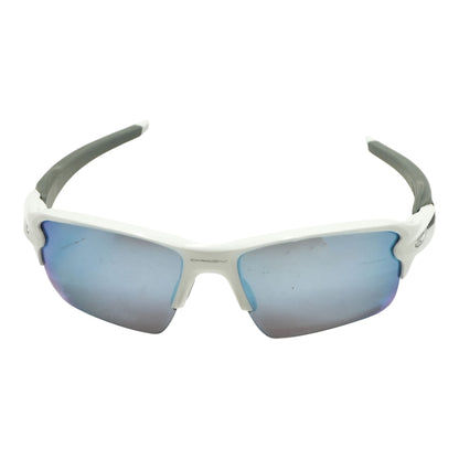 White Flak 2.0 Sport Sunglasses