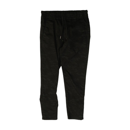 Black Camo Regular Pants