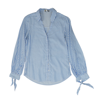 Blue Striped Button Down