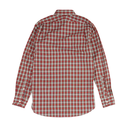 Multi Plaid Long Sleeve Button Down