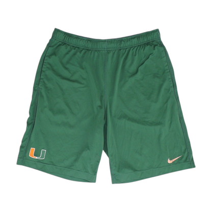 Green Miami Hurricanes Active Shorts