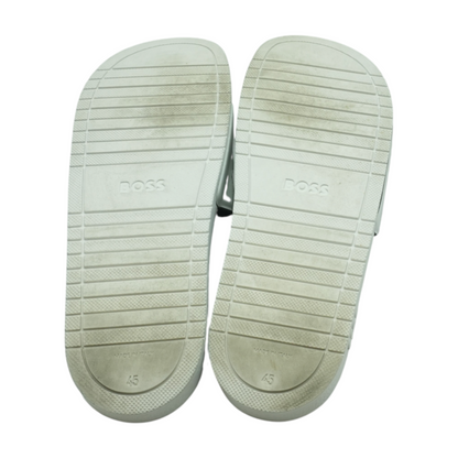 BOSS Hugo Boss White Sport Slide Sandals – Image 4