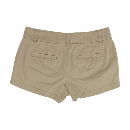 Khaki Solid Chino Shorts