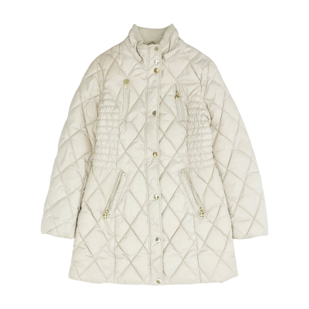 Beige Solid Jacket