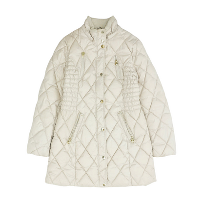 Beige Solid Jacket