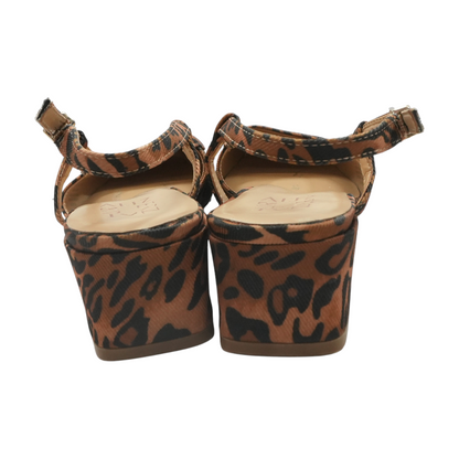 Brown Block Heels