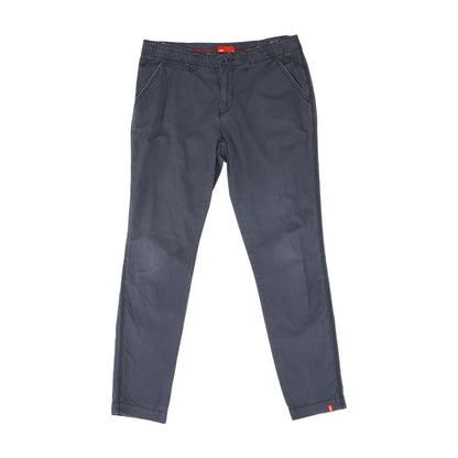 Gray Solid Pants