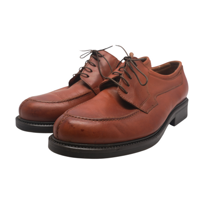 Brown Lace-Up Dress Shoes