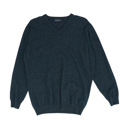 Gray Solid Pullover Sweater