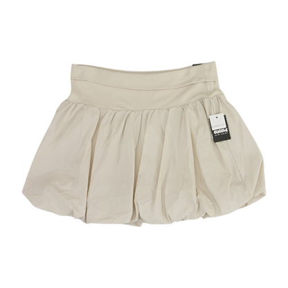 Beige Mini Skirt