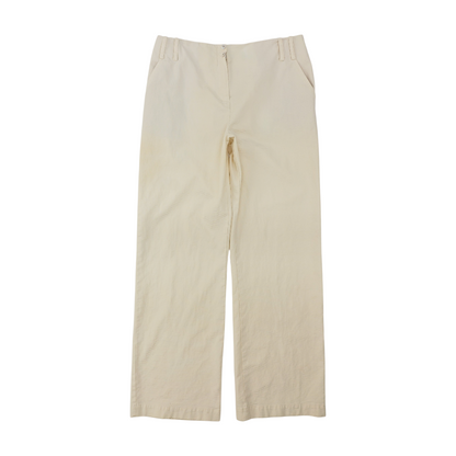 Cream Knit Trousers