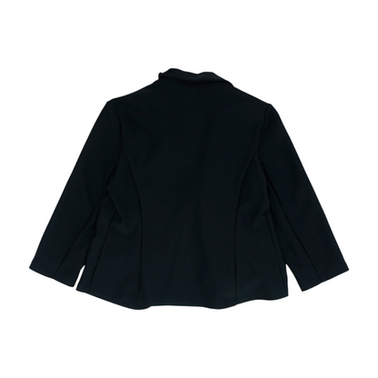 Black Solid Blazer