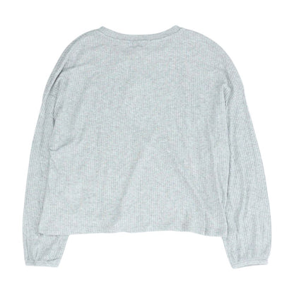 Gray Knit Top