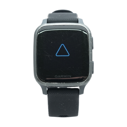 33mm Venu Sq Gray Smartwatch Black Band M/L