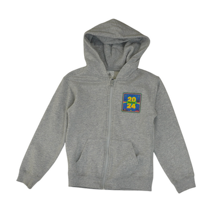 Gray Graphic Jacket