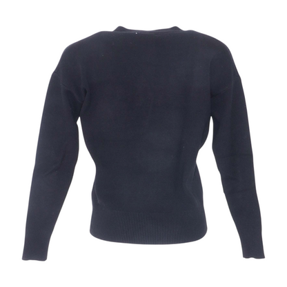 Black Cardigan Sweater