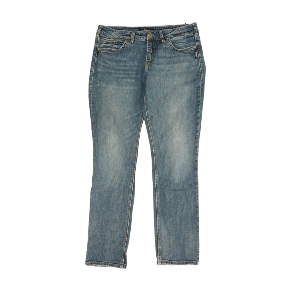 Blue Straight Jeans