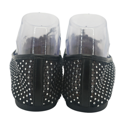 Black Slip-On Flats