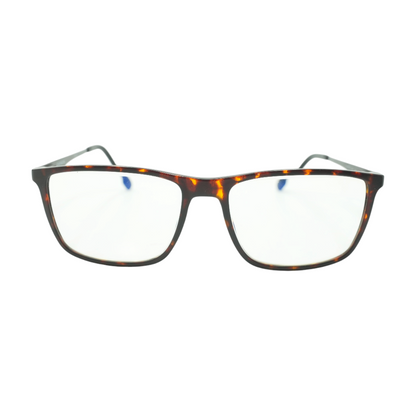 Tortoise Rectangle Prescription Eyewear