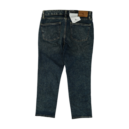 Blue Straight Jeans