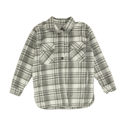 Gray Plaid Jacket