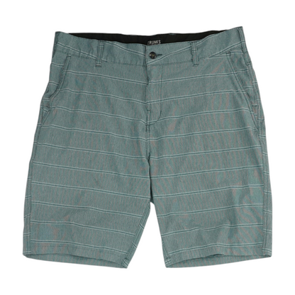 Blue Striped Chino Shorts